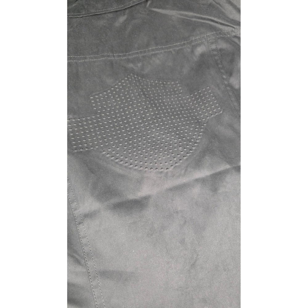 Harley-Davidson Logo Moto Black Biker Vest Premium Streetwear Y2k Utility - Picture 1 of 8